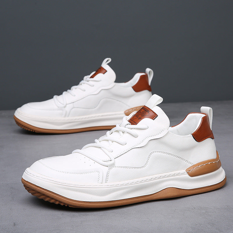 NOBLE ITALIANA GENUINE LEATHER SNEAKERS