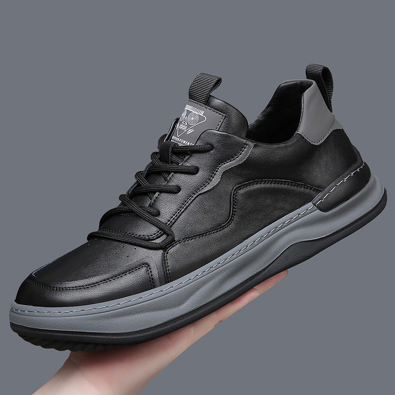 NOBLE ITALIANA GENUINE LEATHER SNEAKERS