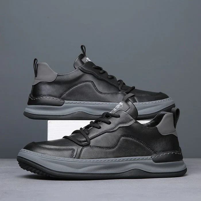 NOBLE ITALIANA GENUINE LEATHER SNEAKERS