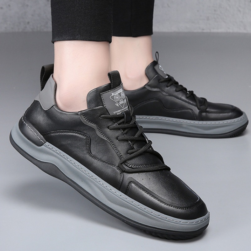 NOBLE ITALIANA GENUINE LEATHER SNEAKERS