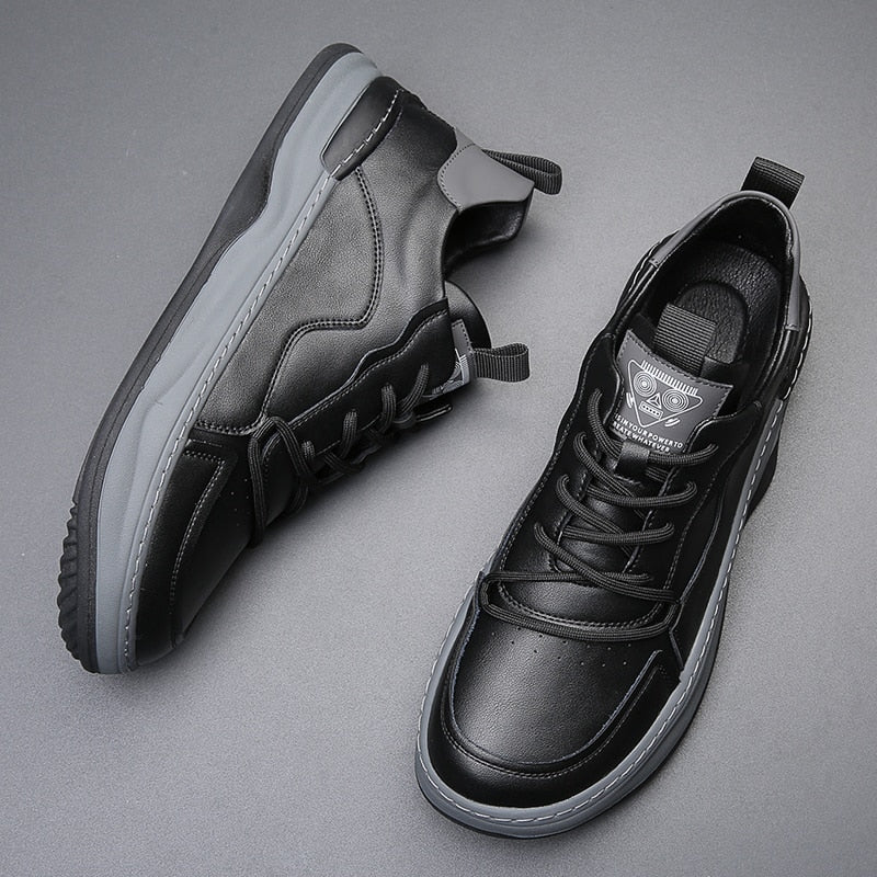 NOBLE ITALIANA GENUINE LEATHER SNEAKERS