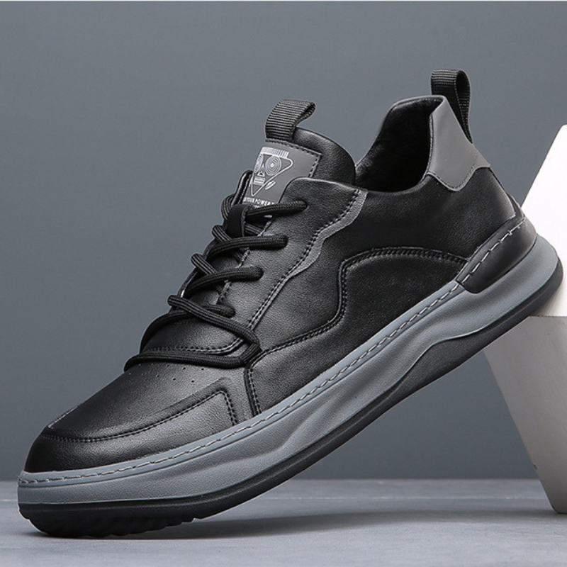 NOBLE ITALIANA GENUINE LEATHER SNEAKERS